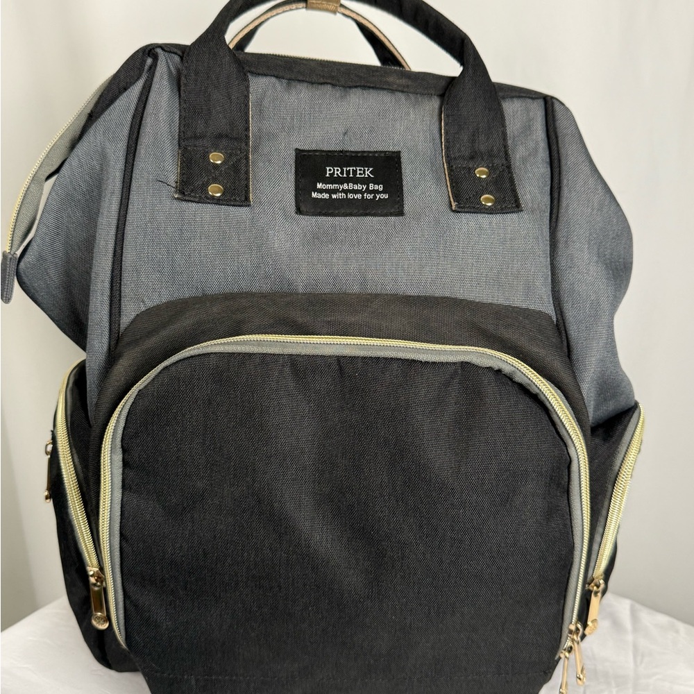 PRITEK Mommy & Baby Diaper Backpack